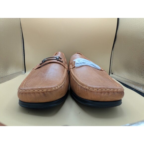 Sedagatti Light Brown Men's Comfort Loafers Slip On Shoes Size 11 - Picture 3 of 9